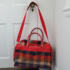 ISAAC MIZRAHI Weekender Carry-On Bag